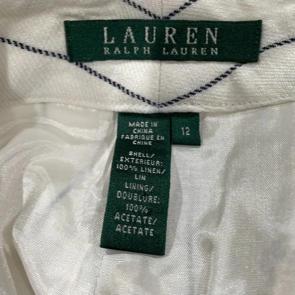 Ralph Lauren wide pants Size:12 ankle length - Picture 4 of 5